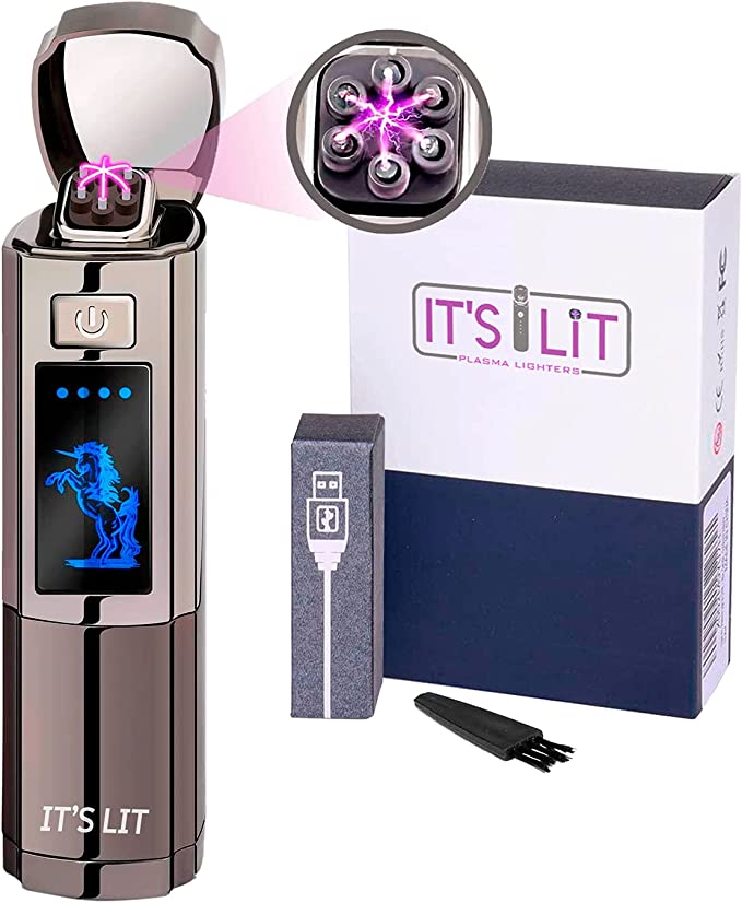 Triple Arc Plasma Lighter Tesla Triple Arc Lighter Rechargeable USB